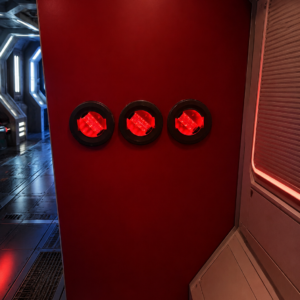 Spaceship Panel — Sci-Fi Escape Room Door Puzzle