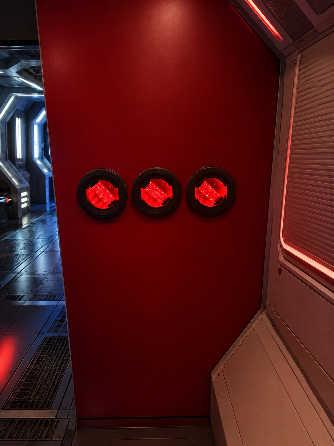 Spaceship Panel — Sci-Fi Escape Room Door Puzzle